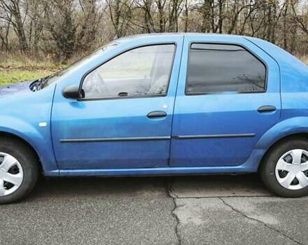 Синий Дачия Логан, объемом двигателя 1.4 л и пробегом 275 тыс. км за 2600 $, фото 1 на Automoto.ua