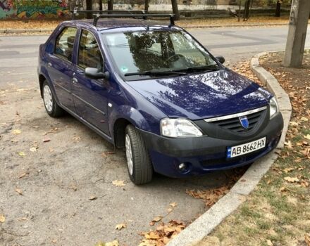 Синий Дачия Логан, объемом двигателя 1.4 л и пробегом 154 тыс. км за 4450 $, фото 12 на Automoto.ua