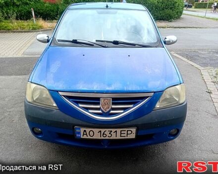 Синий Дачия Логан, объемом двигателя 1.6 л и пробегом 369 тыс. км за 2400 $, фото 1 на Automoto.ua