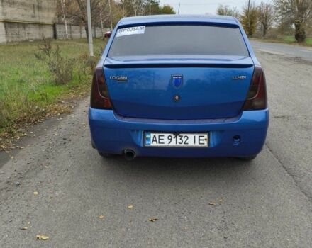 Синий Дачия Логан, объемом двигателя 1.4 л и пробегом 3 тыс. км за 3300 $, фото 4 на Automoto.ua
