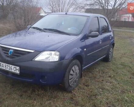 Синий Дачия Логан, объемом двигателя 1.4 л и пробегом 290 тыс. км за 2600 $, фото 2 на Automoto.ua