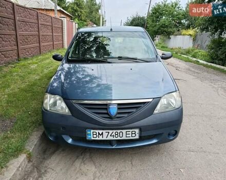 Синий Дачия Логан, объемом двигателя 1.4 л и пробегом 205 тыс. км за 3300 $, фото 3 на Automoto.ua