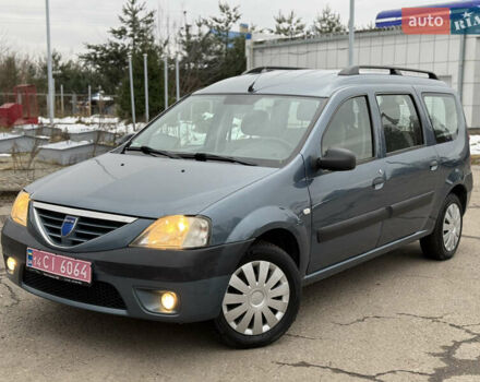 Синій Дачія Logan, об'ємом двигуна 1.6 л та пробігом 157 тис. км за 5250 $, фото 10 на Automoto.ua