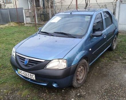 Синий Дачия Логан, объемом двигателя 1.6 л и пробегом 250 тыс. км за 2500 $, фото 3 на Automoto.ua