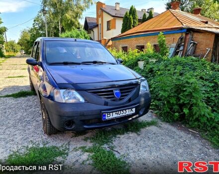 Синий Дачия Логан, объемом двигателя 1.4 л и пробегом 187 тыс. км за 2700 $, фото 1 на Automoto.ua