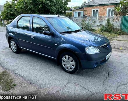 Синий Дачия Логан, объемом двигателя 1.6 л и пробегом 167 тыс. км за 3950 $, фото 1 на Automoto.ua