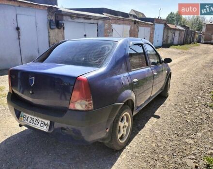 Синий Дачия Логан, объемом двигателя 1.39 л и пробегом 530 тыс. км за 2600 $, фото 4 на Automoto.ua