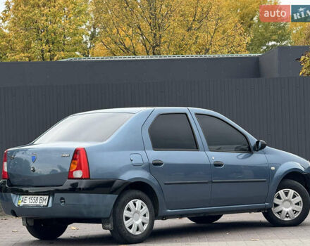 Синий Дачия Логан, объемом двигателя 1.6 л и пробегом 210 тыс. км за 3250 $, фото 2 на Automoto.ua