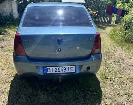 Синий Дачия Логан, объемом двигателя 1.39 л и пробегом 255 тыс. км за 3100 $, фото 1 на Automoto.ua