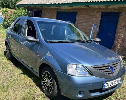 Синий Дачия Логан, объемом двигателя 1.39 л и пробегом 255 тыс. км за 3100 $, фото 4 на Automoto.ua