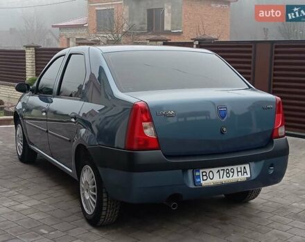 Синий Дачия Логан, объемом двигателя 1.4 л и пробегом 67 тыс. км за 3850 $, фото 8 на Automoto.ua
