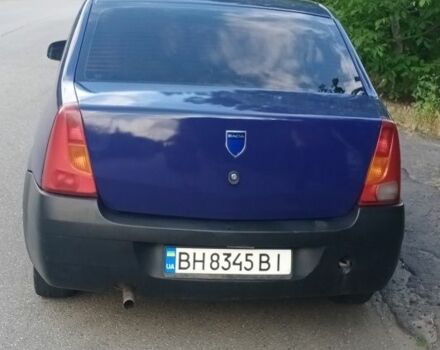 Синій Дачія Logan, об'ємом двигуна 1.4 л та пробігом 51 тис. км за 1600 $, фото 4 на Automoto.ua