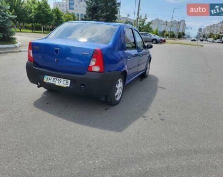 Дачия Логан 2007 в Киеве на Automoto.ua Синий Дачия Логан, объемом двигателя 1.6 л и пробегом 172 тыс. км за 2500 $, фото 5 на Automoto.ua