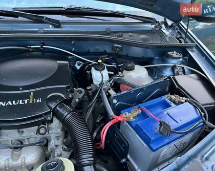 Синий Дачия Логан, объемом двигателя 1.6 л и пробегом 167 тыс. км за 3800 $, фото 4 на Automoto.ua