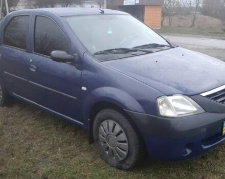 Синий Дачия Логан, объемом двигателя 1.4 л и пробегом 290 тыс. км за 2600 $, фото 1 на Automoto.ua