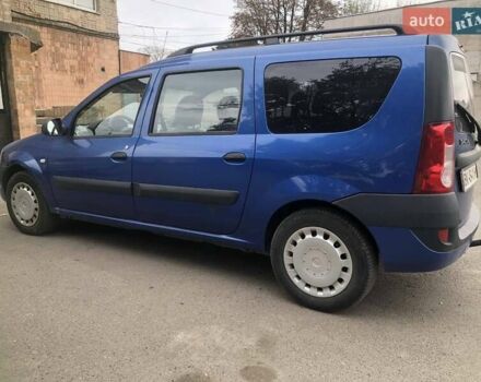 Синий Дачия Логан, объемом двигателя 1.6 л и пробегом 338 тыс. км за 4200 $, фото 4 на Automoto.ua