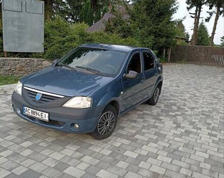 Синий Дачия Логан, объемом двигателя 1.4 л и пробегом 232 тыс. км за 3500 $, фото 11 на Automoto.ua