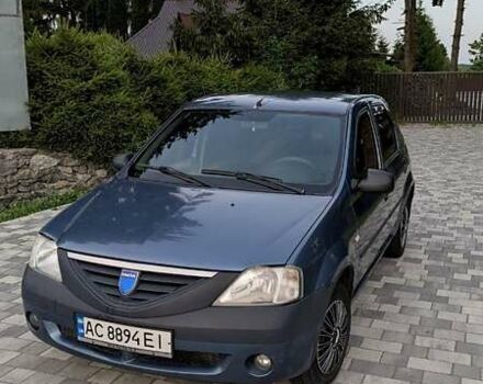 Синий Дачия Логан, объемом двигателя 1.4 л и пробегом 232 тыс. км за 3500 $, фото 1 на Automoto.ua