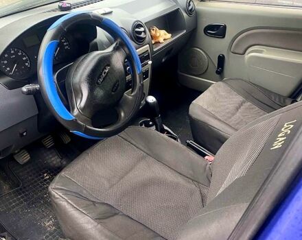 Дачія Logan 2007 у Тараще на Automoto.ua Синій Дачія Logan, об'ємом двигуна 1.6 л та пробігом 250 тис. км за 2700 $, фото 5 на Automoto.ua