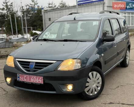 Синій Дачія Logan, об'ємом двигуна 1.6 л та пробігом 157 тис. км за 5250 $, фото 3 на Automoto.ua