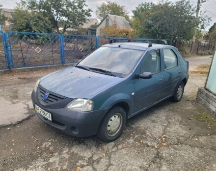 Синий Дачия Логан, объемом двигателя 1 л и пробегом 200 тыс. км за 1500 $, фото 3 на Automoto.ua