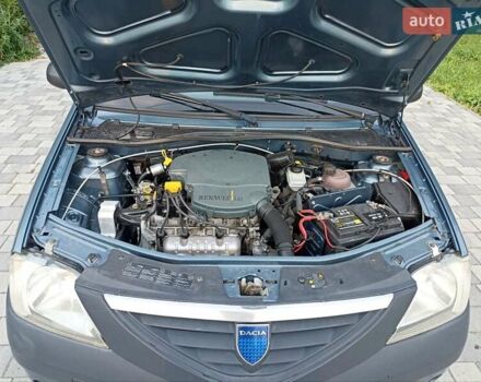 Синий Дачия Логан, объемом двигателя 1.4 л и пробегом 232 тыс. км за 3500 $, фото 8 на Automoto.ua