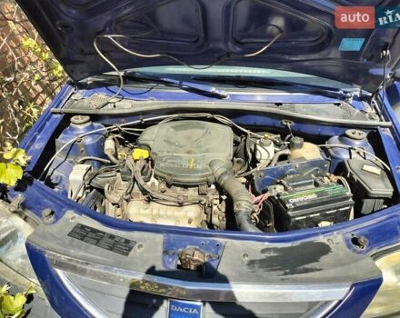 Синий Дачия Логан, объемом двигателя 1.39 л и пробегом 530 тыс. км за 2600 $, фото 1 на Automoto.ua