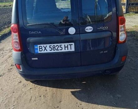 Синій Дачія Logan, об'ємом двигуна 1.6 л та пробігом 186 тис. км за 4800 $, фото 3 на Automoto.ua