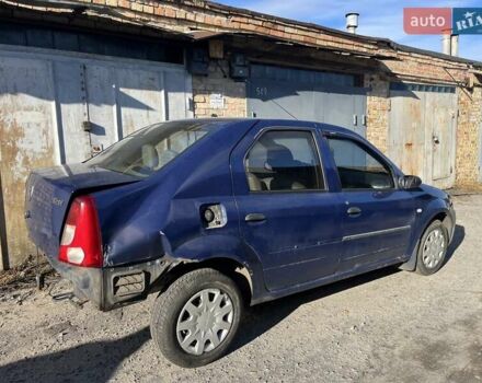 Синий Дачия Логан, объемом двигателя 1.39 л и пробегом 587 тыс. км за 1200 $, фото 1 на Automoto.ua