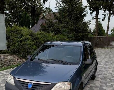 Синий Дачия Логан, объемом двигателя 1.4 л и пробегом 232 тыс. км за 3500 $, фото 3 на Automoto.ua