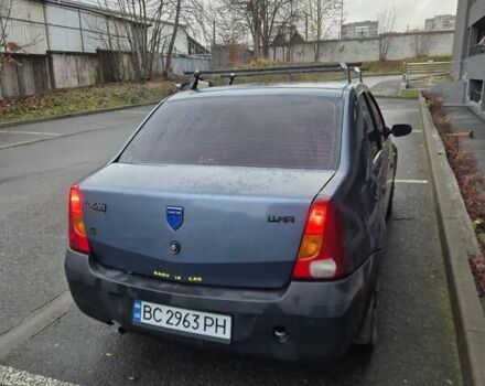 Синий Дачия Логан, объемом двигателя 1.4 л и пробегом 259 тыс. км за 2300 $, фото 4 на Automoto.ua