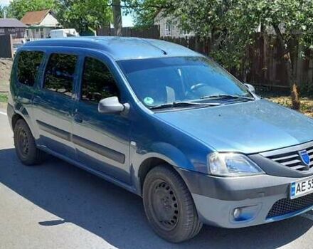 Синий Дачия Логан, объемом двигателя 1.6 л и пробегом 218 тыс. км за 5000 $, фото 8 на Automoto.ua