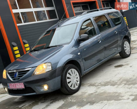 Синій Дачія Logan, об'ємом двигуна 1.6 л та пробігом 157 тис. км за 5250 $, фото 50 на Automoto.ua