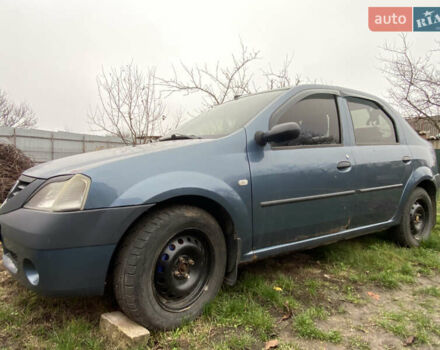 Синий Дачия Логан, объемом двигателя 1.5 л и пробегом 350 тыс. км за 1200 $, фото 2 на Automoto.ua