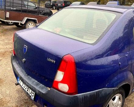 Дачія Logan 2007 у Тараще на Automoto.ua Синій Дачія Logan, об'ємом двигуна 1.6 л та пробігом 250 тис. км за 2700 $, фото 3 на Automoto.ua