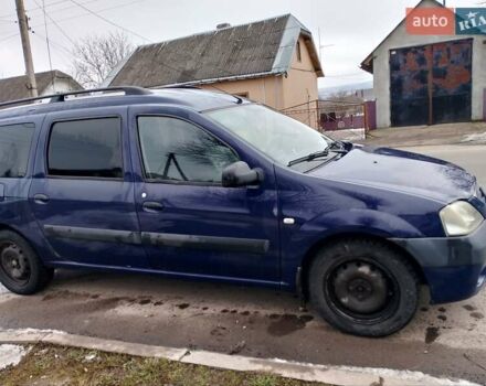 Синий Дачия Логан, объемом двигателя 1.6 л и пробегом 242 тыс. км за 3500 $, фото 1 на Automoto.ua