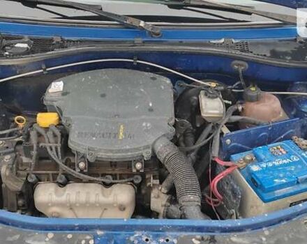 Синий Дачия Логан, объемом двигателя 1.4 л и пробегом 262 тыс. км за 2800 $, фото 5 на Automoto.ua