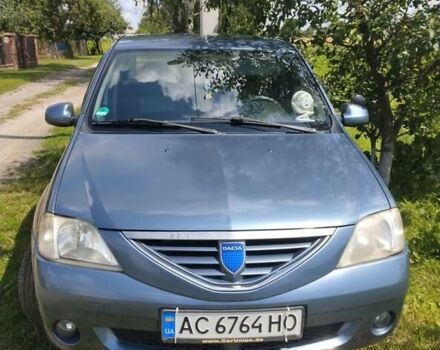 Дачия Логан 2007 в Луцке на Automoto.ua Синий Дачия Логан, объемом двигателя 1.6 л и пробегом 240 тыс. км за 4100 $, фото 13 на Automoto.ua