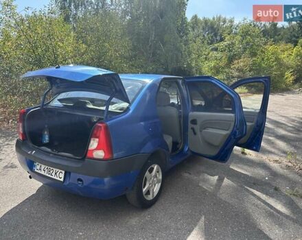 Синий Дачия Логан, объемом двигателя 1.39 л и пробегом 195 тыс. км за 3200 $, фото 11 на Automoto.ua