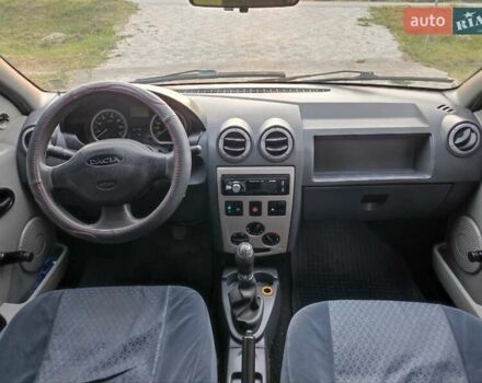 Синий Дачия Логан, объемом двигателя 1.4 л и пробегом 232 тыс. км за 3500 $, фото 6 на Automoto.ua