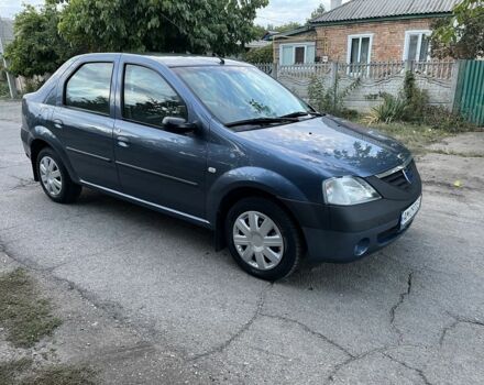Синий Дачия Логан, объемом двигателя 1.6 л и пробегом 158 тыс. км за 3900 $, фото 1 на Automoto.ua