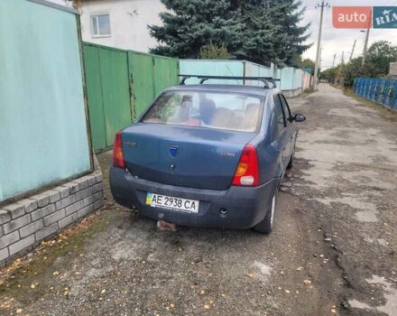 Синий Дачия Логан, объемом двигателя 1.4 л и пробегом 200 тыс. км за 1500 $, фото 3 на Automoto.ua
