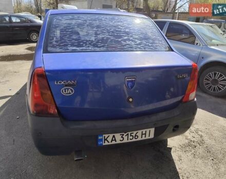 Синий Дачия Логан, объемом двигателя 1.39 л и пробегом 353 тыс. км за 1850 $, фото 3 на Automoto.ua