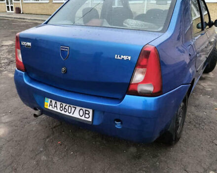 Синий Дачия Логан, объемом двигателя 1.4 л и пробегом 131 тыс. км за 2500 $, фото 1 на Automoto.ua