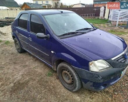 Синий Дачия Логан, объемом двигателя 1.39 л и пробегом 286 тыс. км за 2300 $, фото 2 на Automoto.ua