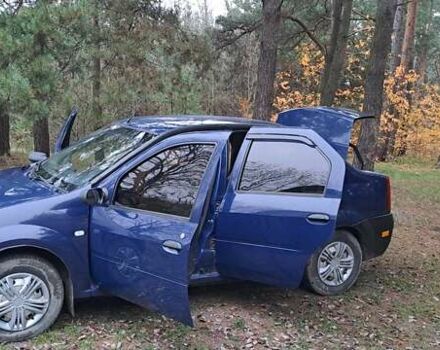 Синій Дачія Logan, об'ємом двигуна 1.39 л та пробігом 187 тис. км за 2800 $, фото 7 на Automoto.ua