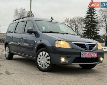 Синій Дачія Logan, об'ємом двигуна 1.6 л та пробігом 157 тис. км за 5250 $, фото 9 на Automoto.ua