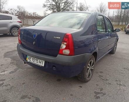 Синій Дачія Logan, об'ємом двигуна 1.4 л та пробігом 120 тис. км за 3500 $, фото 4 на Automoto.ua