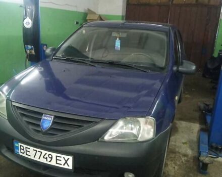 Синий Дачия Логан, объемом двигателя 1.4 л и пробегом 498 тыс. км за 2200 $, фото 14 на Automoto.ua