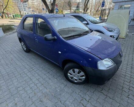 Синий Дачия Логан, объемом двигателя 1.4 л и пробегом 900 тыс. км за 1500 $, фото 3 на Automoto.ua